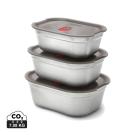 Black Blum Mealprep Box 3pcs Set Small, Medium, Large