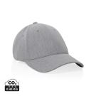 Milo AWARE&trade; recycled heather 6 panel cap 200gr