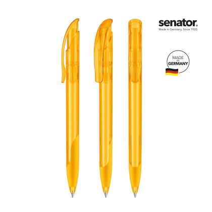 senator&reg; Challenger Clear with Soft Grip push ball pen