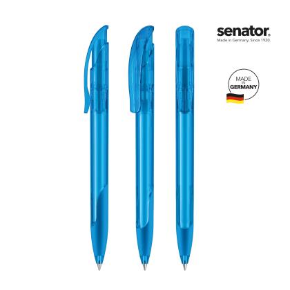 senator&reg; Challenger Clear with Soft Grip push ball pen
