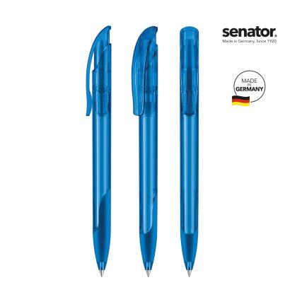 senator&reg; Challenger Clear with Soft Grip push ball pen