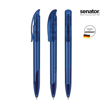 senator&reg; Challenger Clear with Soft Grip push ball pen