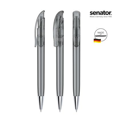 senator&reg; Challenger Clear with Metal Tip push ball pen