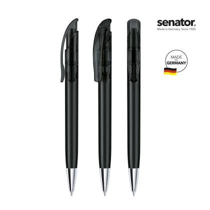 senator&reg; Challenger Clear with Metal Tip push ball pen