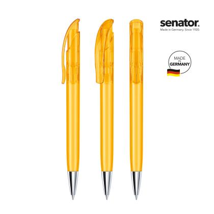 senator® Challenger Clear with Metal Tip push ball pen