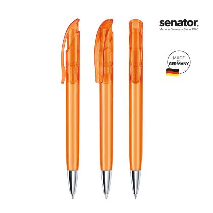 senator&reg; Challenger Clear with Metal Tip push ball pen