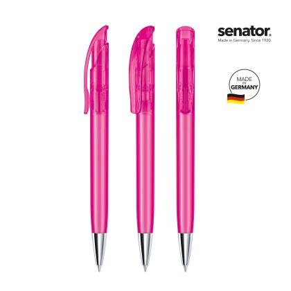 senator&reg; Challenger Clear with Metal Tip push ball pen