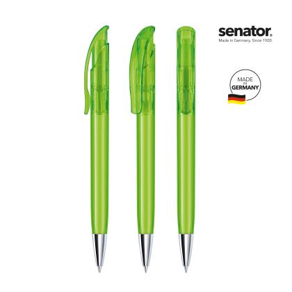 senator&reg; Challenger Clear with Metal Tip push ball pen