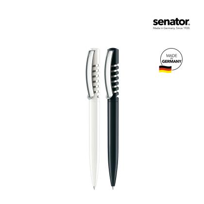 senator&reg; New Spring Polished with Metal Clip push ball pen