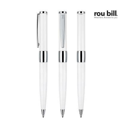 senator&reg;  Image White Line twist Ball pen
