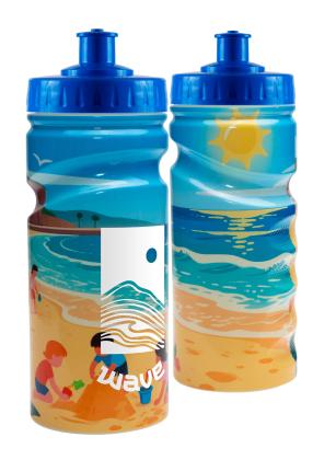 500ml Finger Grip Bottle Full Bleed