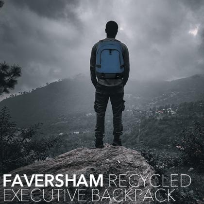 New Faversham Eco Recycled  Rpet Laptop Backpack