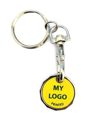 Printed Metal Trolley Coins