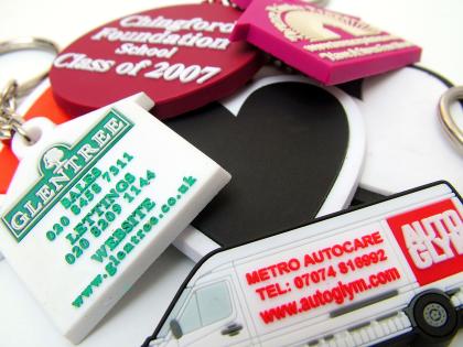 Soft PVC Keyrings