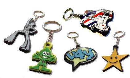 Soft PVC Keyrings