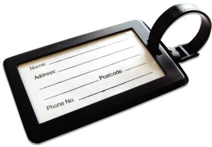 Soft PVC Luggage Tags