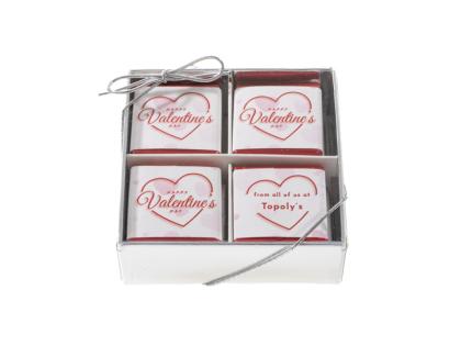VALENTINE'S DAY NEAPOLITAN CHOCOLATE SQUARE ECO-friendly
