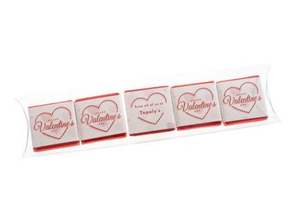 VALENTINE'S DAY NEAPOLITAN CHOCOLATE ACETATE PILLOW PACK