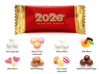 CHINESE NEW YEAR 'YEAR OF THE HORSE' 2026 SWEETS