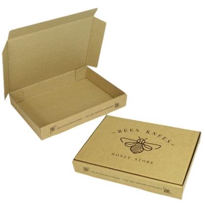 ECO corrugated mailer - Oversize A5 - Front Fold