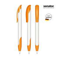 senator® Challenger Polished basic with soft grip push ball pen