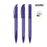 senator® Challenger Clear with Soft Grip push ball pen