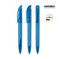 senator® Challenger Clear with Soft Grip push ball pen