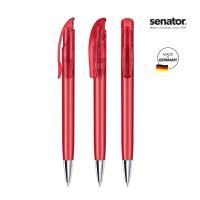 senator® Challenger Clear with Metal Tip push ball pen