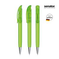 senator® Challenger Clear with Metal Tip push ball pen