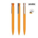 senator&reg; Liberty Soft Touch with metal clip push ball pen
