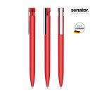 senator&reg; Liberty Soft Touch with metal clip push ball pen