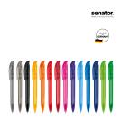 senator® Challenger Clear with Soft Grip push ball pen