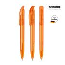 senator® Challenger Clear with Soft Grip push ball pen