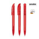 senator® Challenger Clear with Soft Grip push ball pen