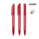 senator® Challenger Clear with Soft Grip push ball pen