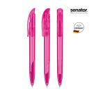 senator&reg; Challenger Clear with Soft Grip push ball pen