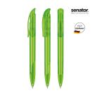 senator® Challenger Clear with Soft Grip push ball pen