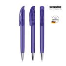 senator® Challenger Clear with Metal Tip push ball pen