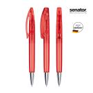 senator&reg; Bridge clear with a metal tip twist ball pen