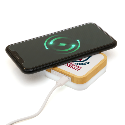 15W Bamboo and RABS Wireless Charger