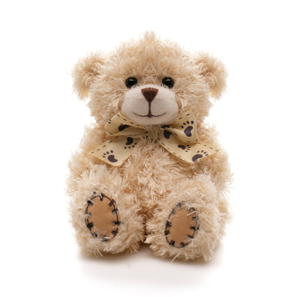 Small Patched Paw Teddy - Plain