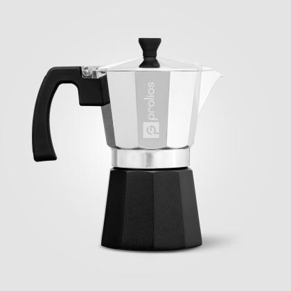 Grosche Milano Aluminium Stovetop Espresso Maker &ndash; 6-cup