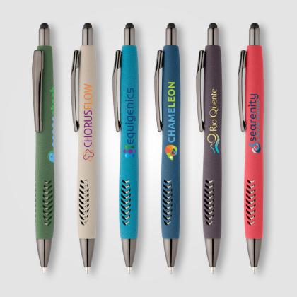 Avalon Recycled Plastic Stone Finish Stylus Pen