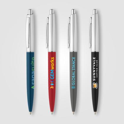 Natori Recycled Plastic Chrome Trim Pen