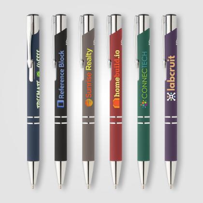 Tres-Chic Recycled Aluminium Chrome Trim Pen