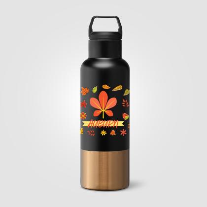 Aurelia Recycled Stainless Steel Vacuum Insulated Bottle - 640 ml