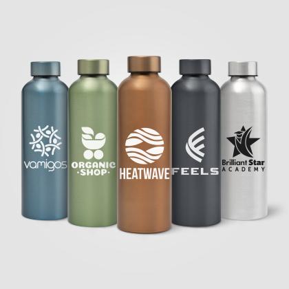 Astrid Recycled Stainless Steel Metallic Bottle - 710 ml