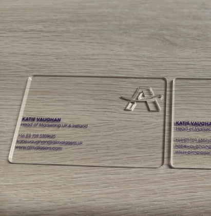 Acrylic Business Card