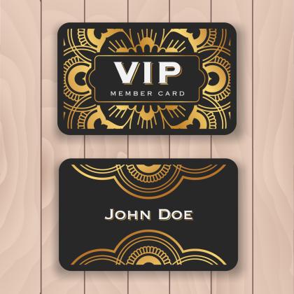 Membership Cards- options available