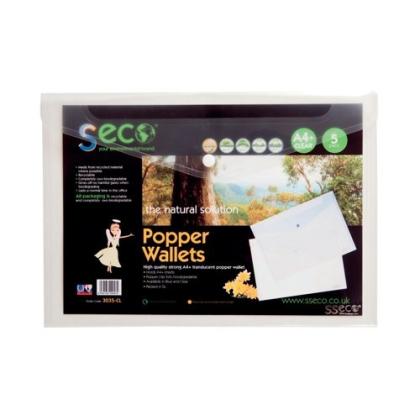 SECO A4 Eco Popper Wallet
